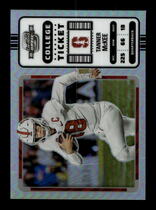2023 Panini Chronicles Draft Picks Contenders Optic Silver #25 Tanner Mckee