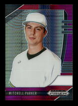 2020 Panini Prizm Draft Picks Prizm Red & Purple Hyper #PDP153 Mitchell Parker