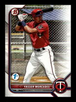 2022 Bowman Draft 1st Edition #BD-11 Yasser Mercedes