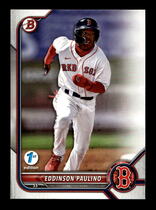 2022 Bowman Draft 1st Edition #BD-62 Eddinson Paulino