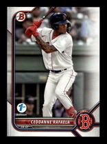 2022 Bowman Draft 1st Edition #BD-104 Ceddanne Rafaela