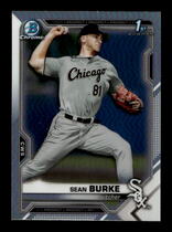 2021 Bowman Chrome Draft Refractor #BDC-4 Sean Burke