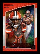 2018 Donruss Rookie Gridiron Kings #RGK-8 Nick Chubb