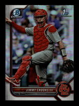 2022 Bowman Chrome Draft Refractor #BDC-178 Jimmy Crooks Iii
