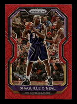 2020 Panini Prizm Ruby Wave Prizm #207 Shaquille O'Neal