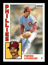 1984 Topps Nestle #101 Porfirio Altamirano