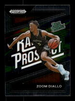 2024 Panini Prizm Draft Picks Rated Prospect #1 Zoom Diallo
