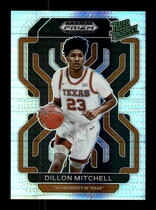 2022 Panini Prizm Draft Picks Rated Prospect Hyper Prizm #3 Dillon Mitchell