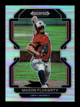 2022 Panini Prizm Draft Picks Silver Prizm #PDP158 Mason Fluharty