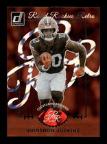 2025 Donruss Rated Rookies Retro #5 Quinshon Judkins