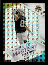 2025 Panini Mosaic Men of Mastery Mosaic #6 Brock Bowers