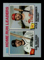 2026 Topps Heritage Chrome Refractor #2 Cal Raleigh|Kyle Schwarber