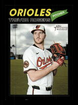 2026 Topps Heritage Black Bordered #237 Trevor Rogers