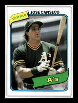 1990 Baseball Cards Presents Baseball Card Boom Repli-Cards #3 Jose Canseco