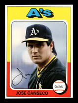 1991 Baseball Cards Presents Superstar and Rookie Special Repli-Cards #7 Jose Canseco