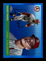 2025 Topps Chrome Platinum Blue Prism Refractor #427 Roger Maris