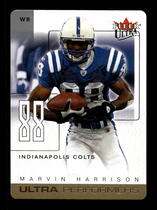 2004 Ultra Performers Gold Die Cuts #6UP Marvin Harrison