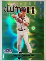 1998 Fleer Tradition In the Clutch #10IC Chipper Jones