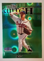 1998 Fleer Tradition In the Clutch #11IC Greg Maddux