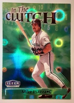 1998 Fleer Tradition In the Clutch #13IC Mike Piazza
