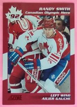 1992 Score Canadian Olympic Hero #4 Randy Smith