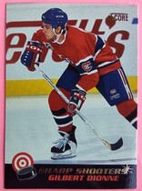 1992 Score Canadian Sharp Shooters #7 Gilbert Dionne