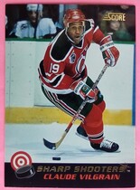 1992 Score Canadian Sharp Shooters #14 Claude Vilgrain