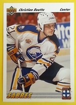 1991 Upper Deck Euro-Stars #E11 Christian Ruuttu