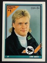 1991 O-Pee-Chee OPC Inserts #1S Link Gaetz