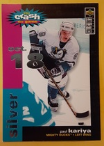 1995 Upper Deck Collectors Choice Crash The Game #C10 Paul Kariya