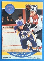 1990 Pro Set Player of the Month #P3 Brett Hull