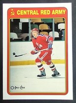 1990 O-Pee-Chee OPC Red Army Inserts #18R Eugeny Davydov