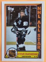 1989 Topps Sticker Inserts #10 Steve Duchesne