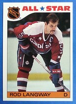 1985 Topps Sticker Inserts #10 Rod Langway