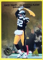 1995 Pinnacle Zenith Second Season #SS10 Yancey Thigpen