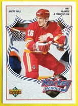 1991 Upper Deck Brett Hull Heroes French #5 Brett Hull