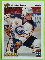 1991 Upper Deck Euro-Stars French #E11 Christian Ruuttu