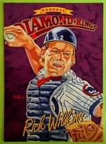 1994 Donruss Diamond Kings #DK-5 Rick Wilkins