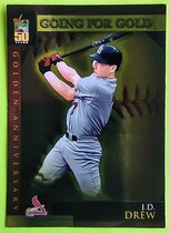 2001 Topps Golden Anniversary #GA50 J.D. Drew