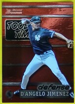 2000 Bowman Tool Time #TT17 D'Angelo Jimenez