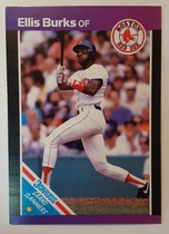 1989 Donruss Grand Slammers (Blue to Purple Border) #12 Ellis Burks