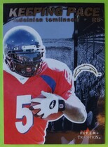 2001 Fleer Tradition Keeping Pace #14KP LaDainian Tomlinson
