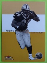 2001 Fleer Tradition Throwbacks #14TB Ricky Williams