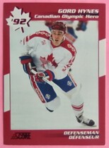 1992 Score Canadian Olympic Hero #5 Gord Hynes