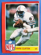 1985 Topps Glossy Inserts #1 Mark Clayton