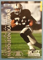 1999 Fleer Tradition Blitz Collection #186BC Napoleon Kaufman