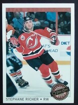 1992 O-Pee-Chee OPC Premier Performers #18 Stephane Richer