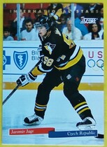 1993 Score International Stars #9 Jaromir Jagr