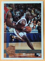 1997 Topps Minted In Springfield #164 Larry Johnson
