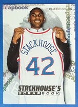 1995 Fleer Stackhouse Scrapbook #S-2 Jerry Stackhouse